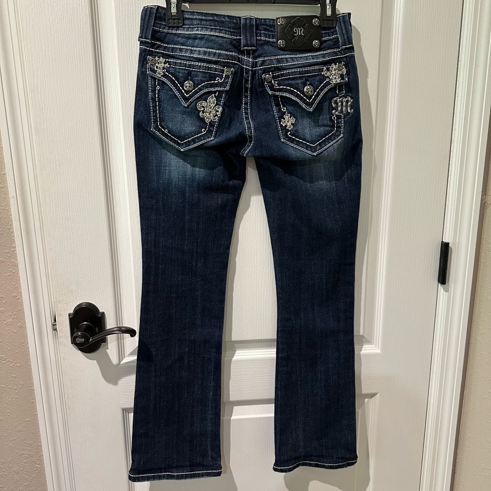 Retro Miss Me Denim Boot Cut Jeans. Sz28 - Picture 12 of 12